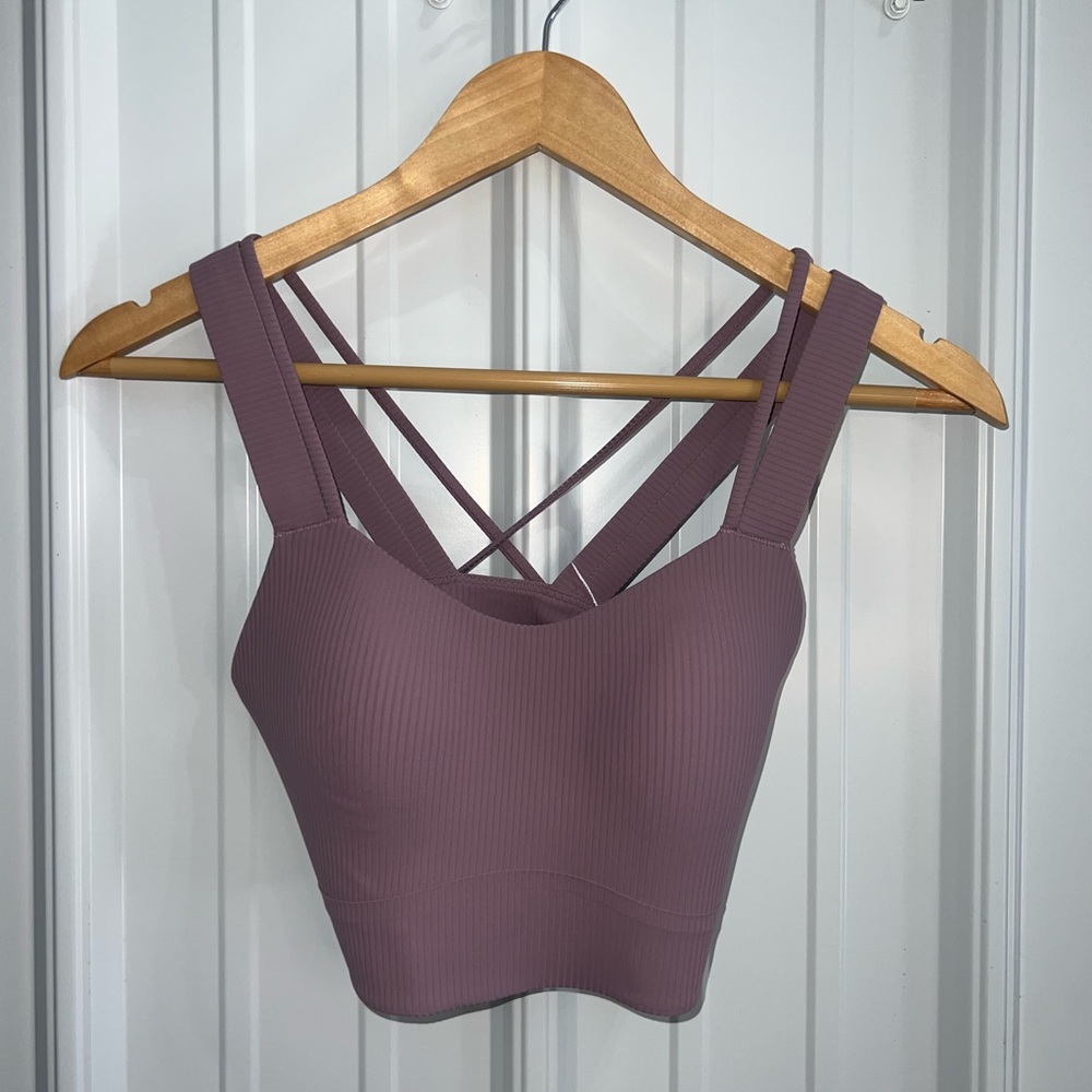 Lululemon Purple Tank Top Athletic Racerback